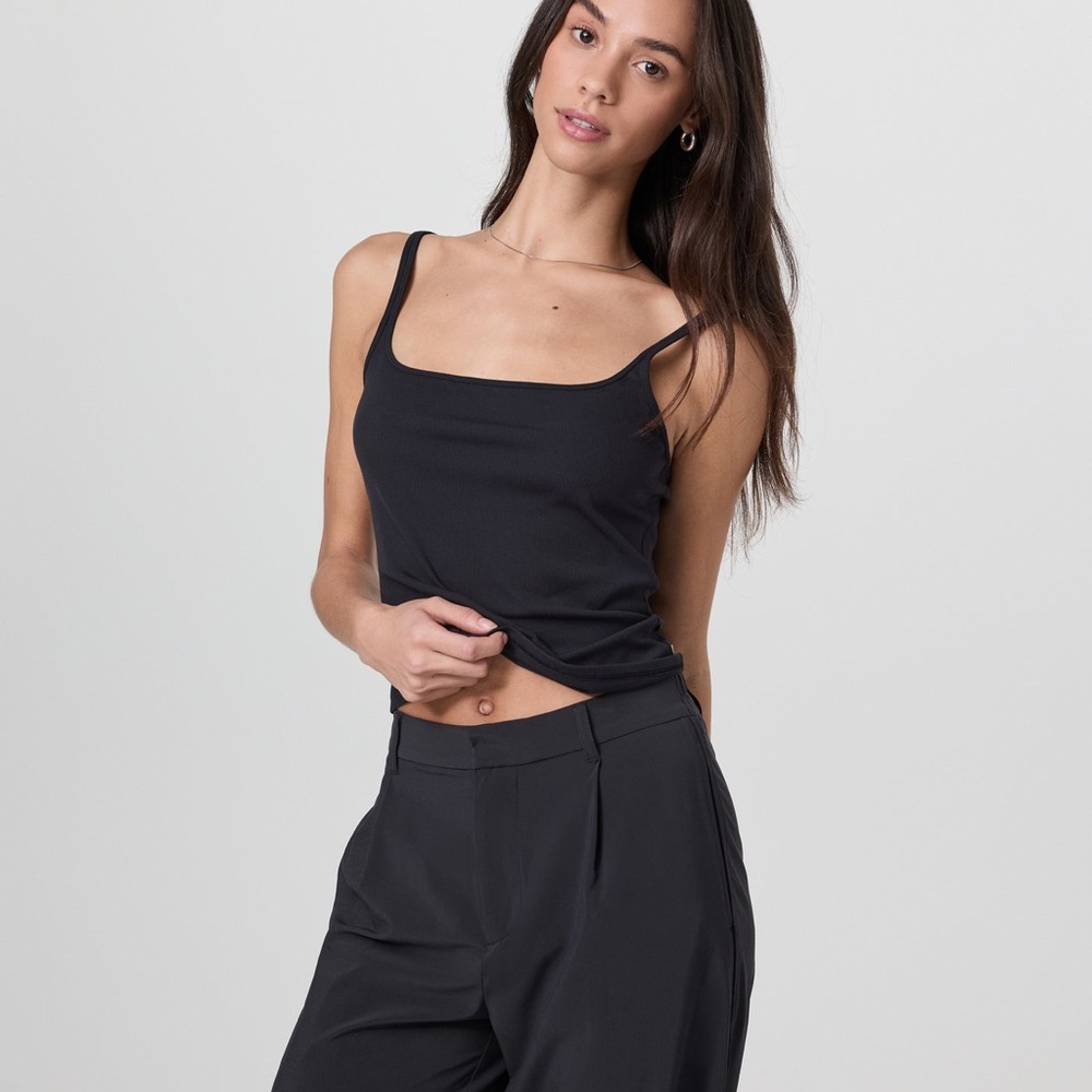 Vuori Pose Cami Ribbed $58 Retail